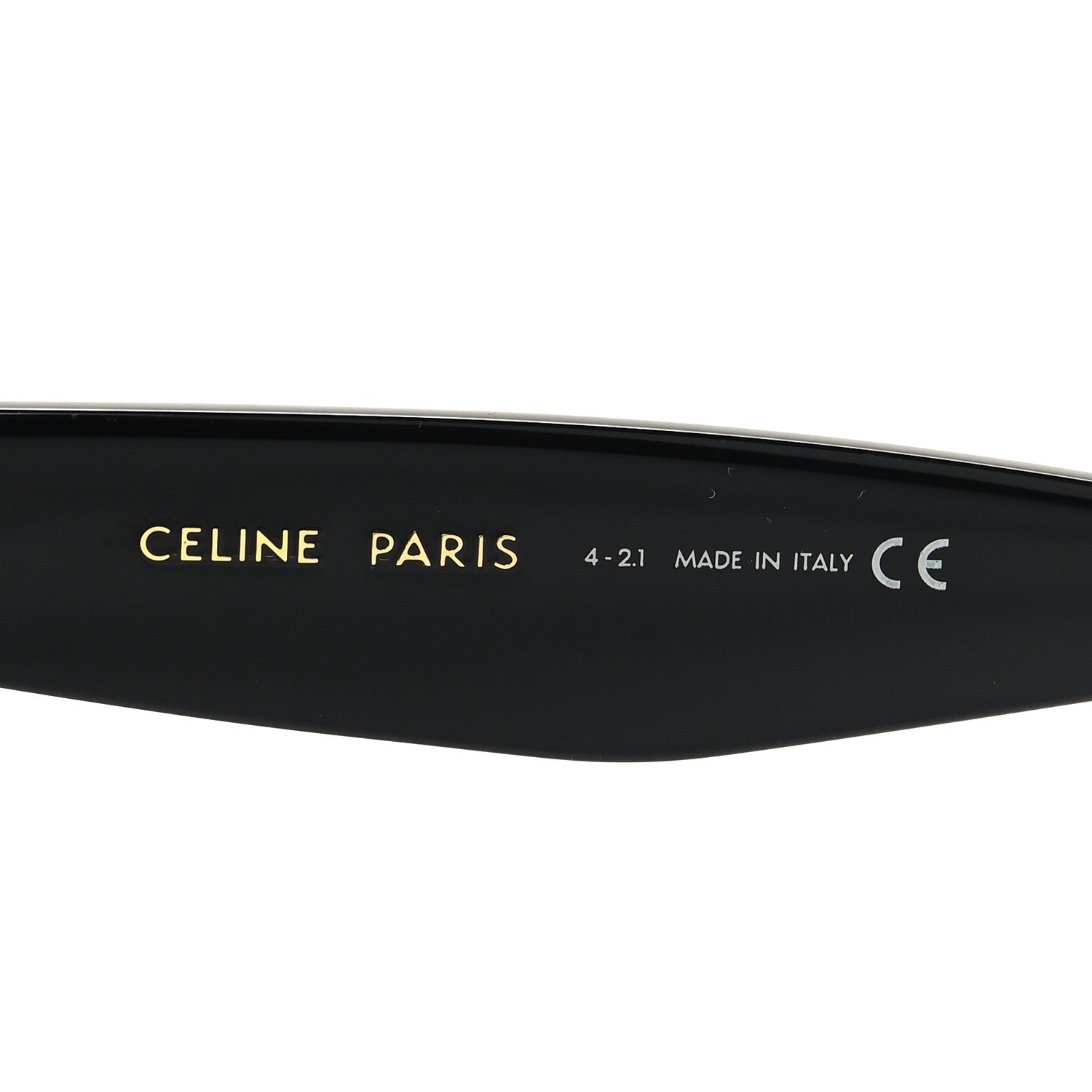 Celine Polarized Sunglasses CL4004IN Black 5 of 8