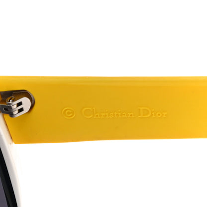 Christian Dior Crystal Inedite Sunglasses Black Yellow 7 of 9
