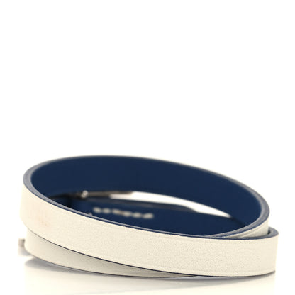 Hermes Swift Behapi Double Tour Bracelet Bleu Saphir Encre 3 of 4