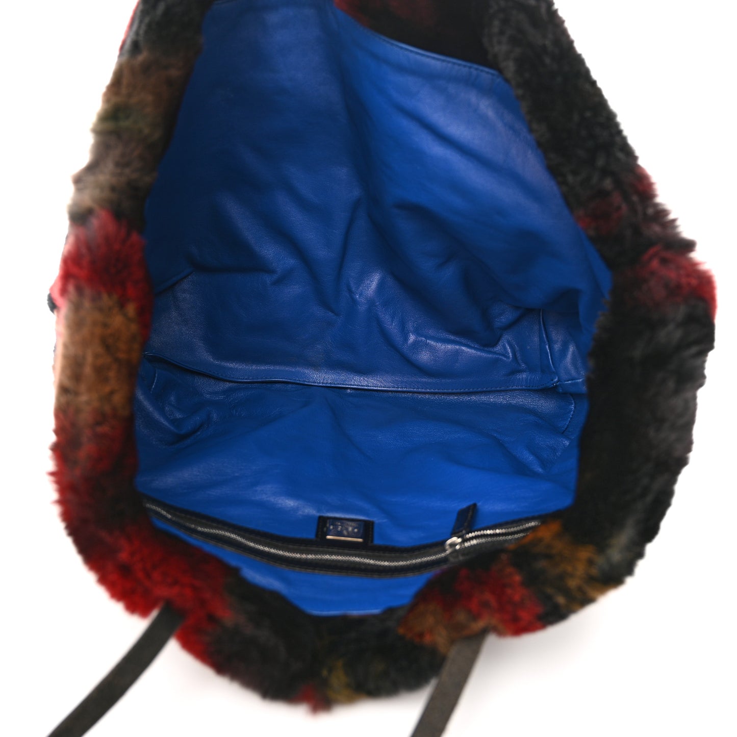 Fur Medium Shopping Tote Multicolor