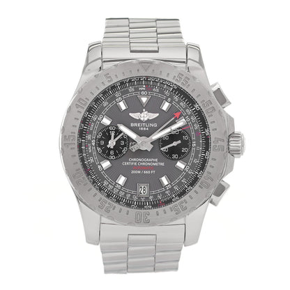 Breitling Stainless Steel 44mm Skyracer Chronograph Automatic Watch Grey A27362 1 of 4