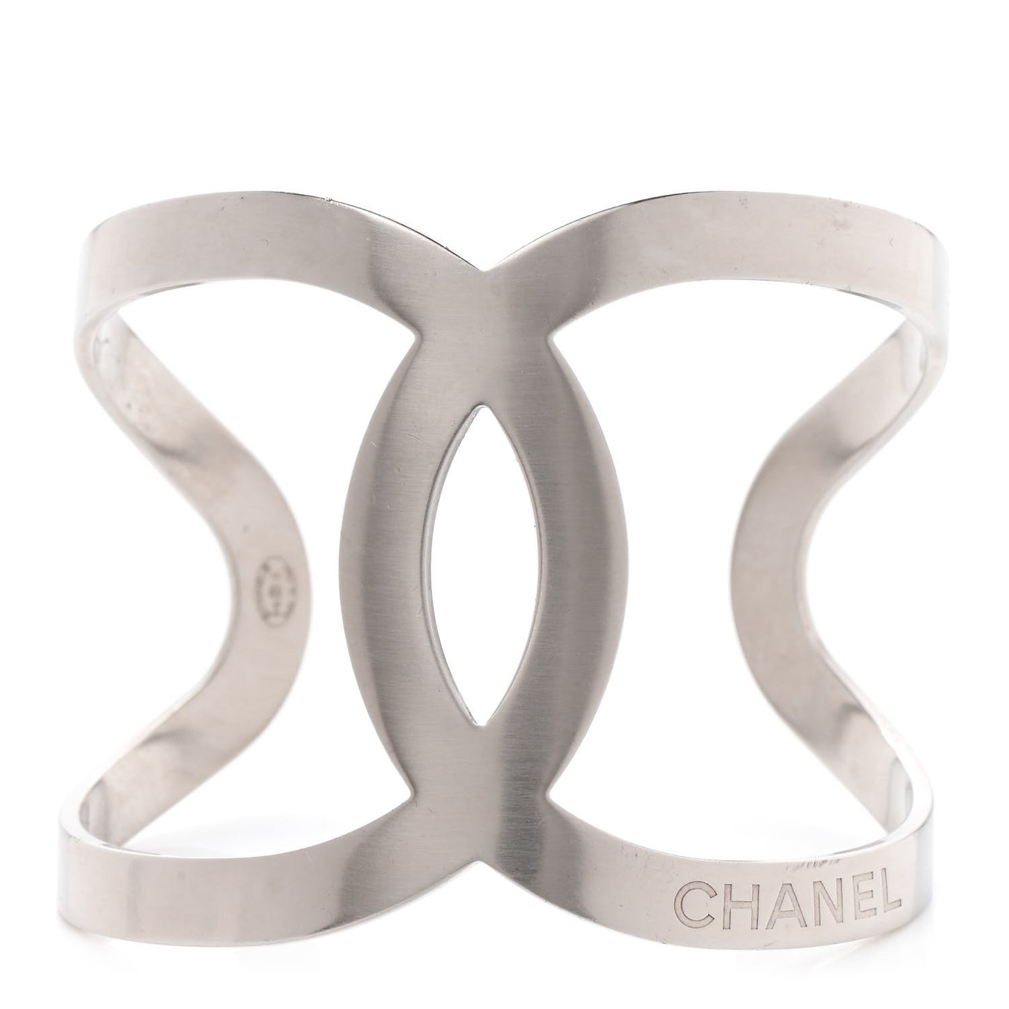 Metal CC Cuff Silver