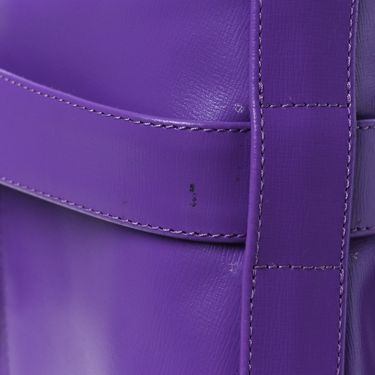 Calfskin Shark Lock Ankle Boots 39.5 Ultraviolet