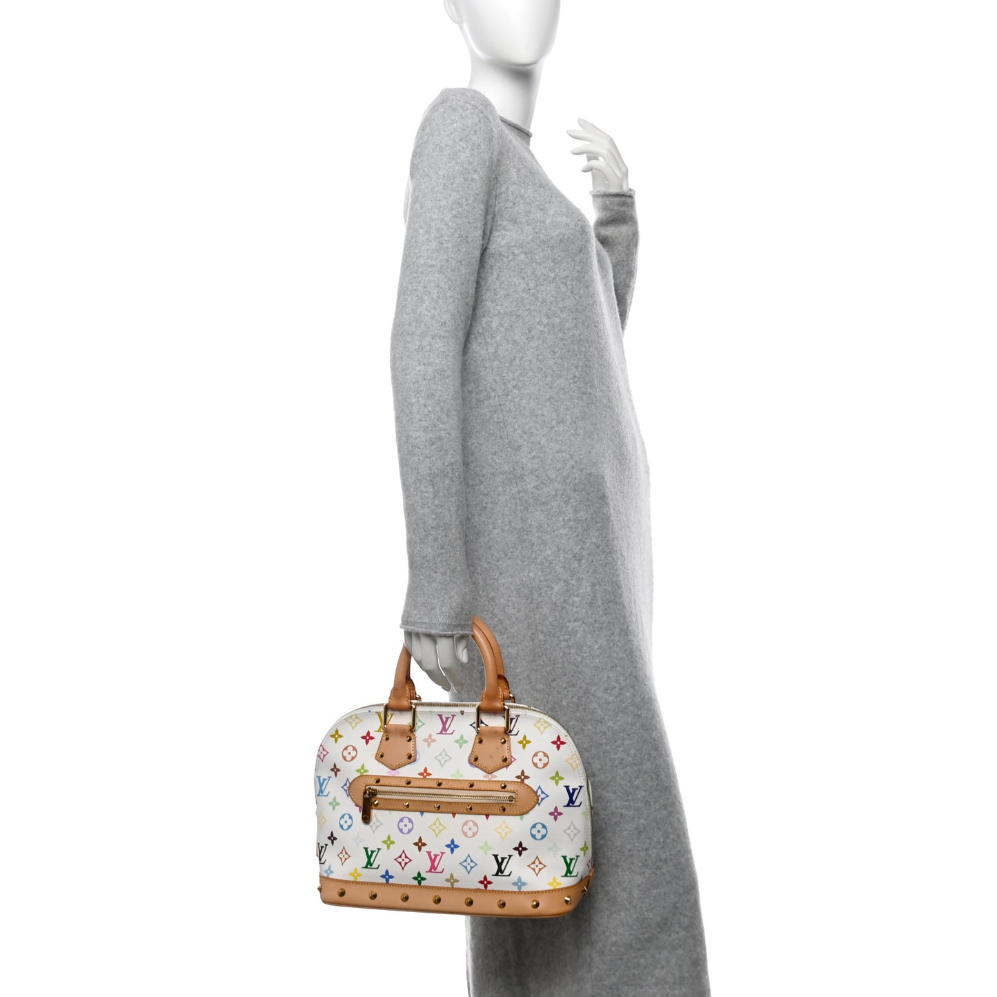 Monogram Multicolor Alma White