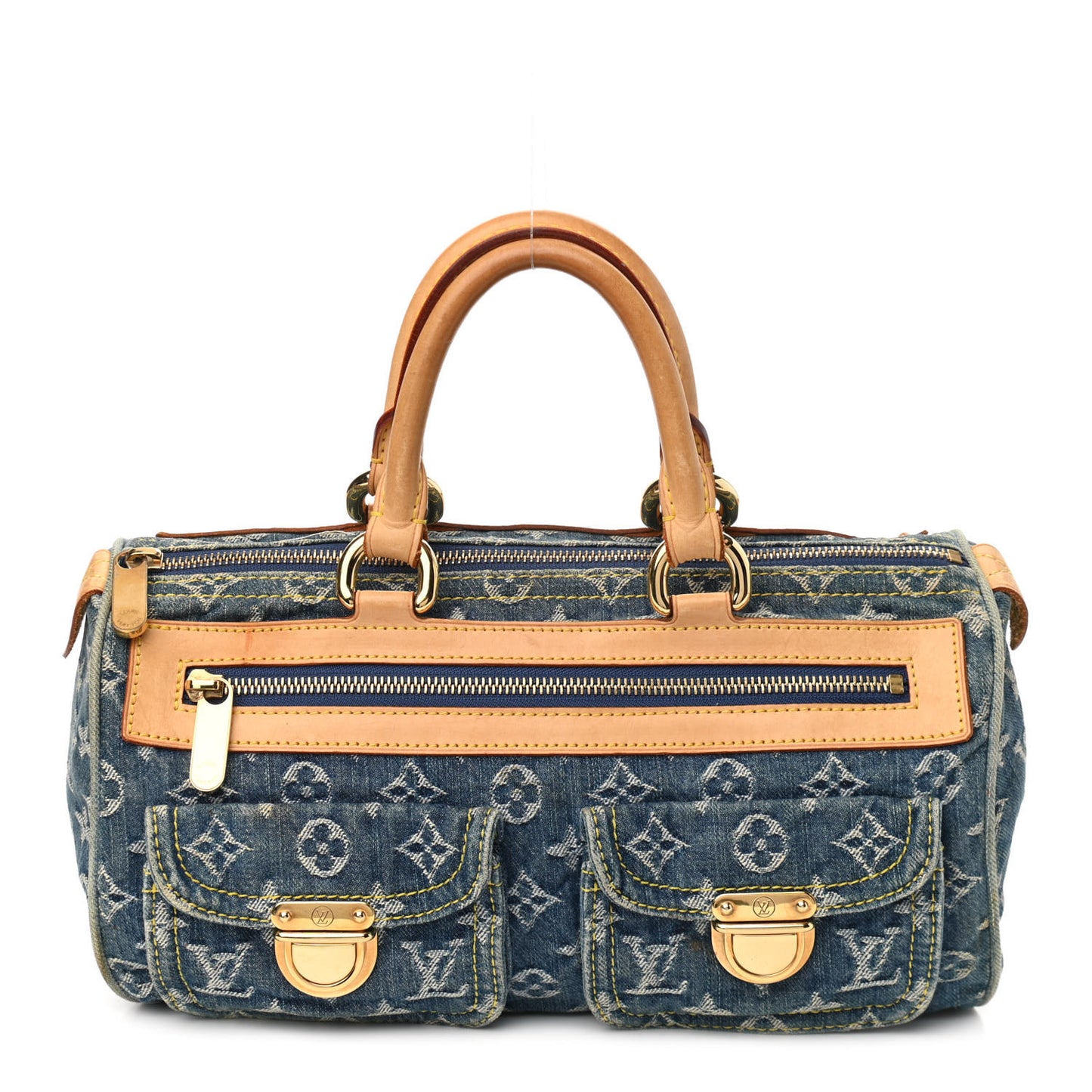 Monogram Denim Neo Speedy Blue