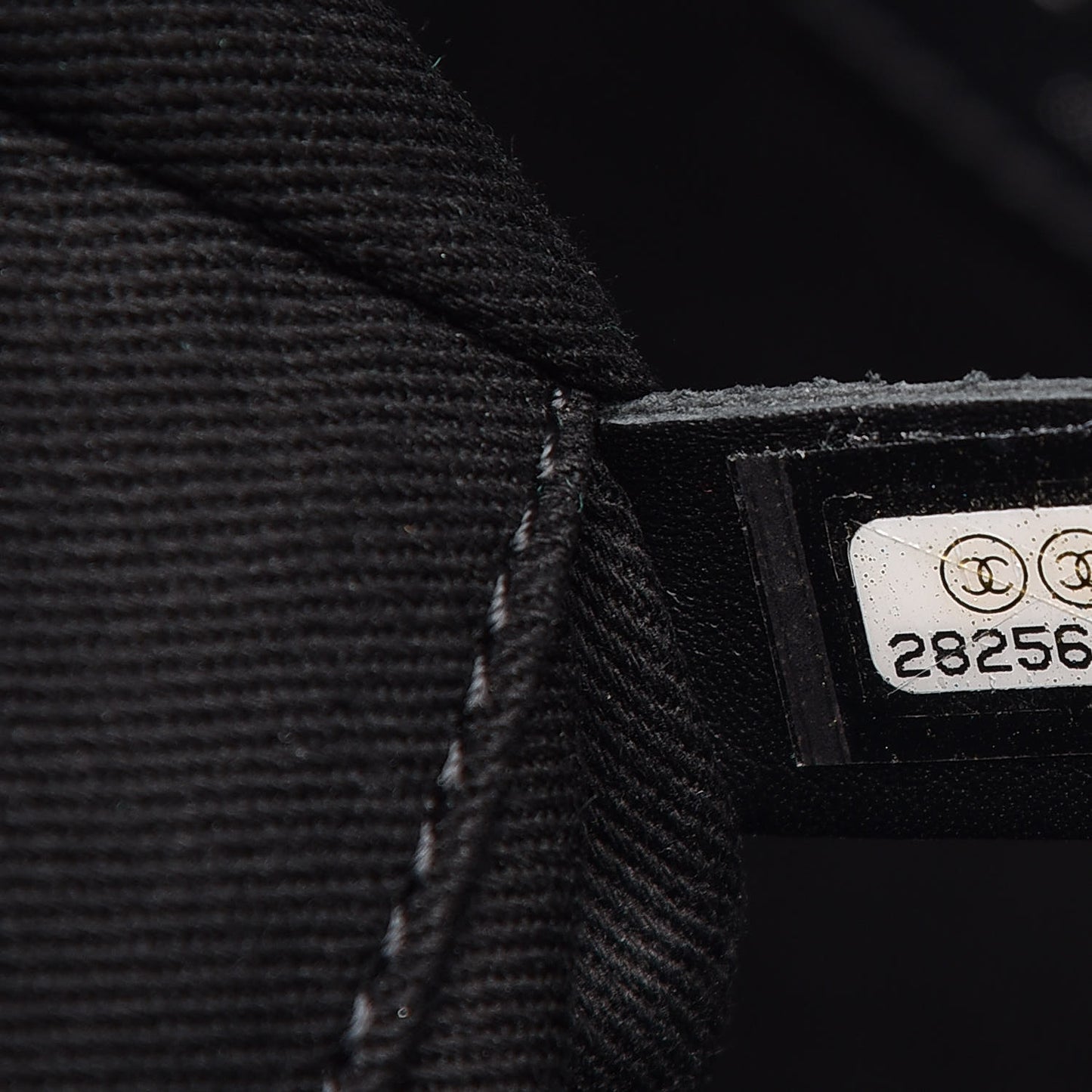 Lurex Boucle Small Deauville Tote Black