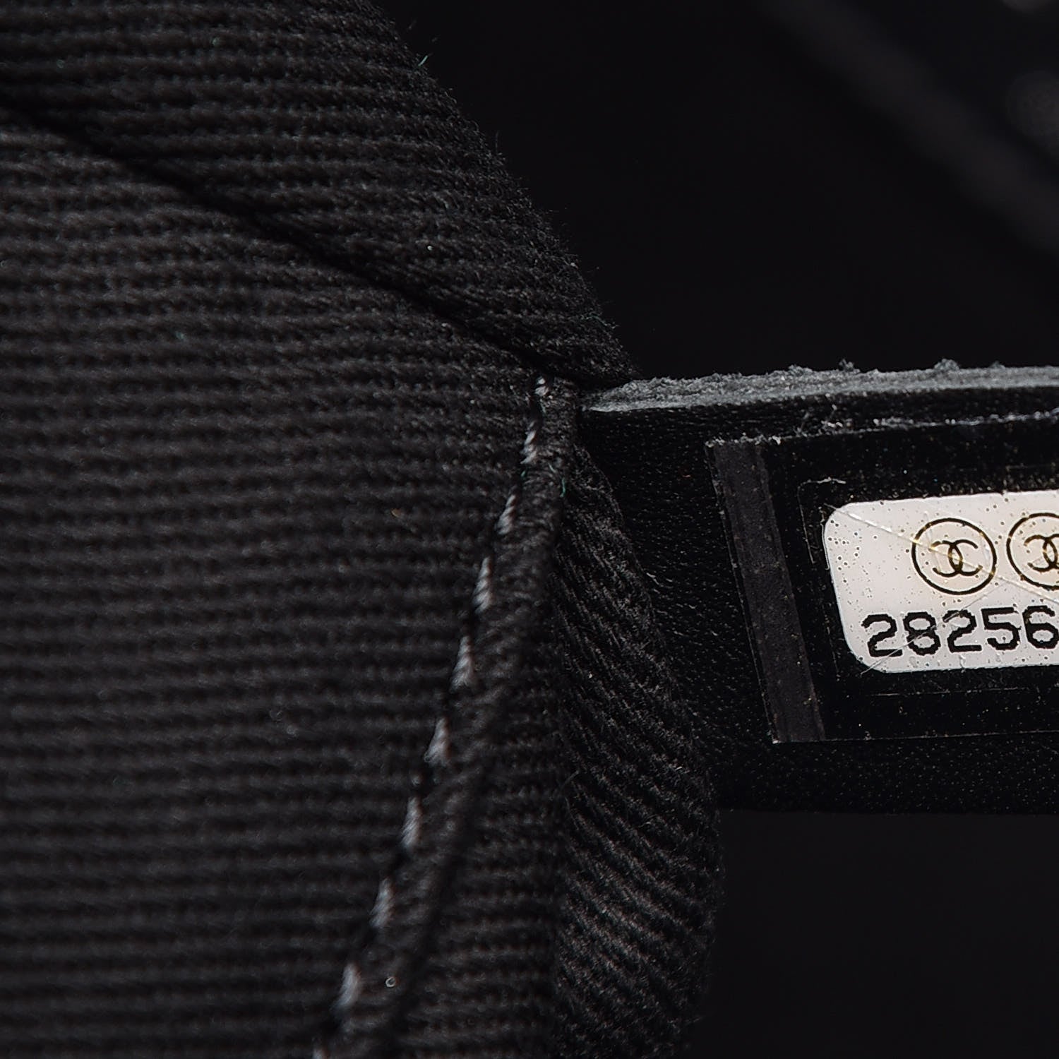 Chanel Lurex Boucle Small Deauville Tote Black 7 of 10