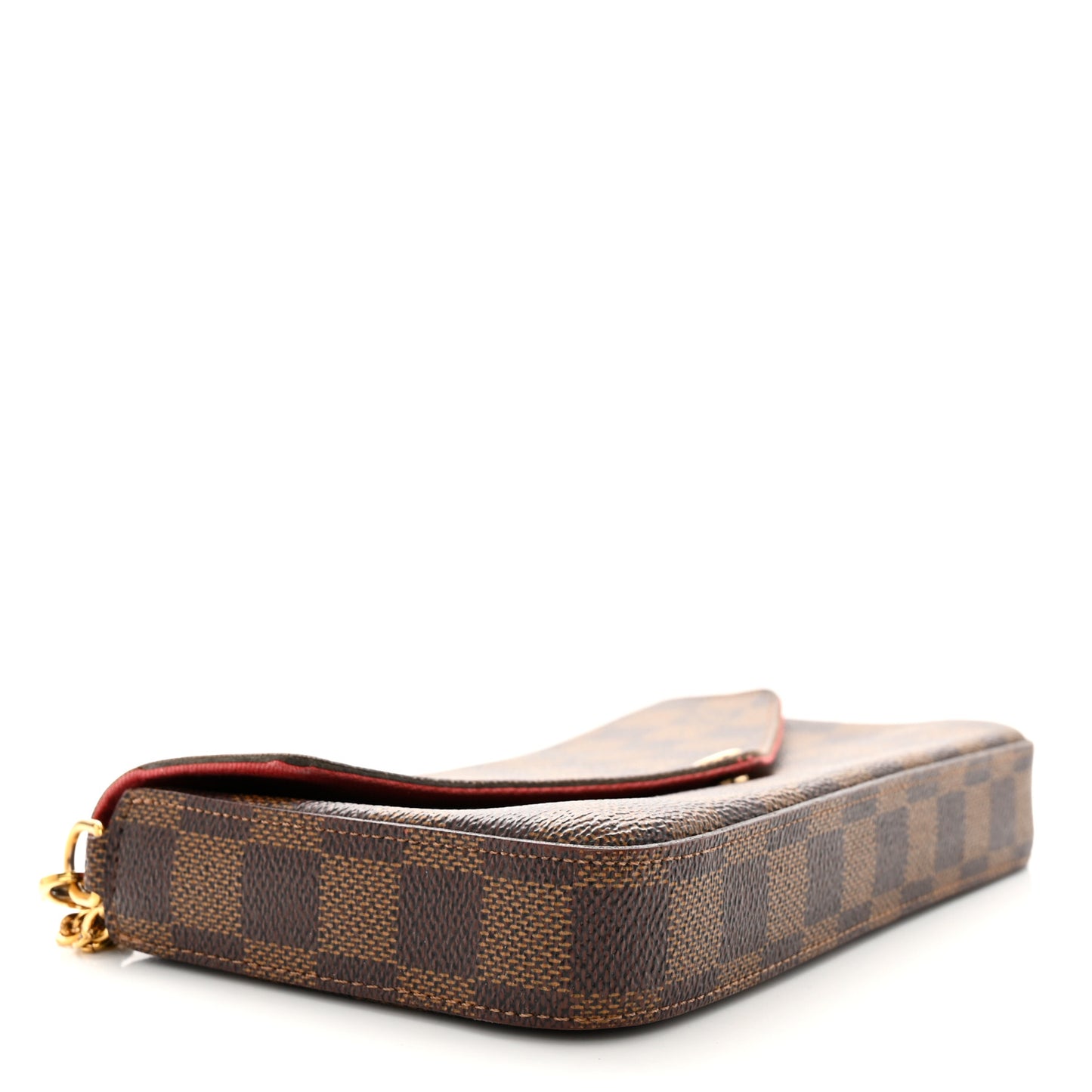 Damier Ebene Pochette Felicie Chain Wallet
