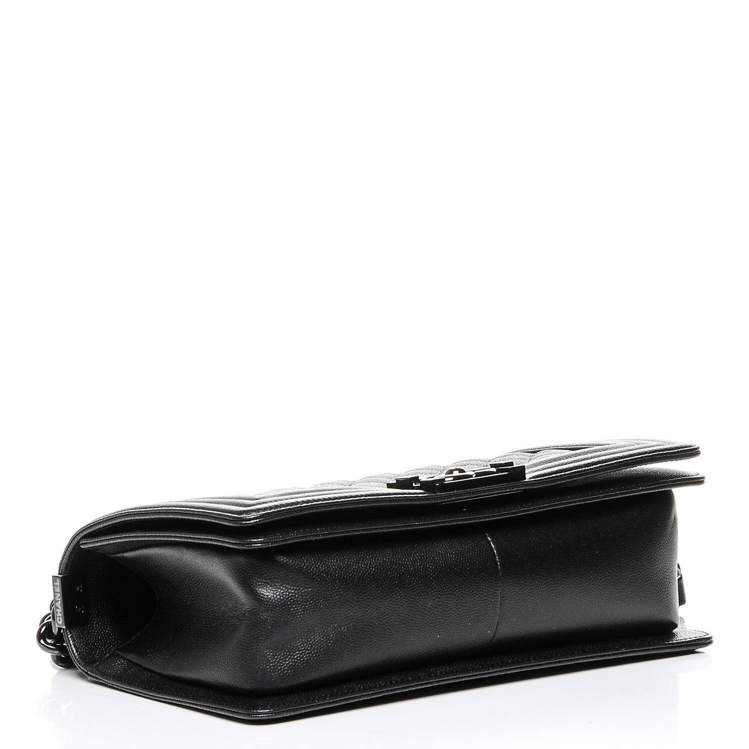 Chanel Caviar Quilted Medium Boy Flap So Black 4 of 7