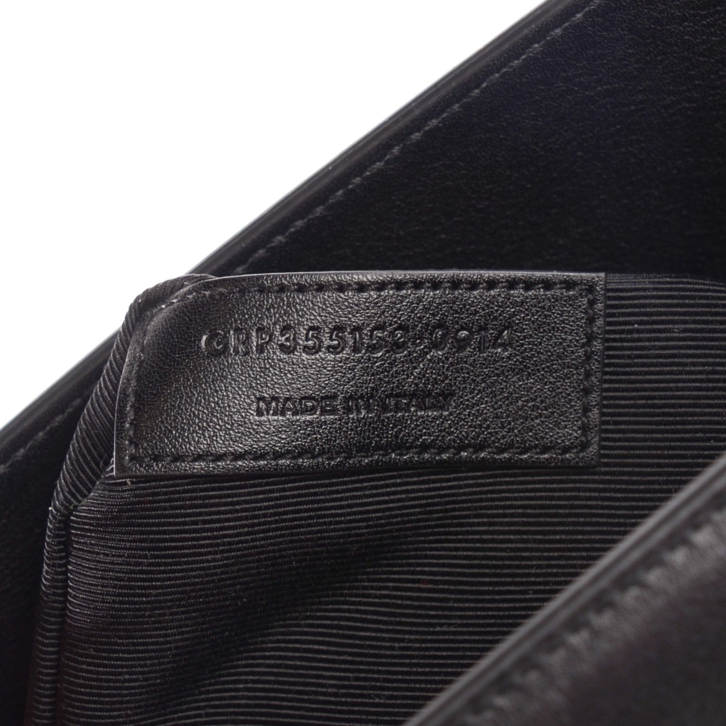 Calfskin Small Sac De Jour Black