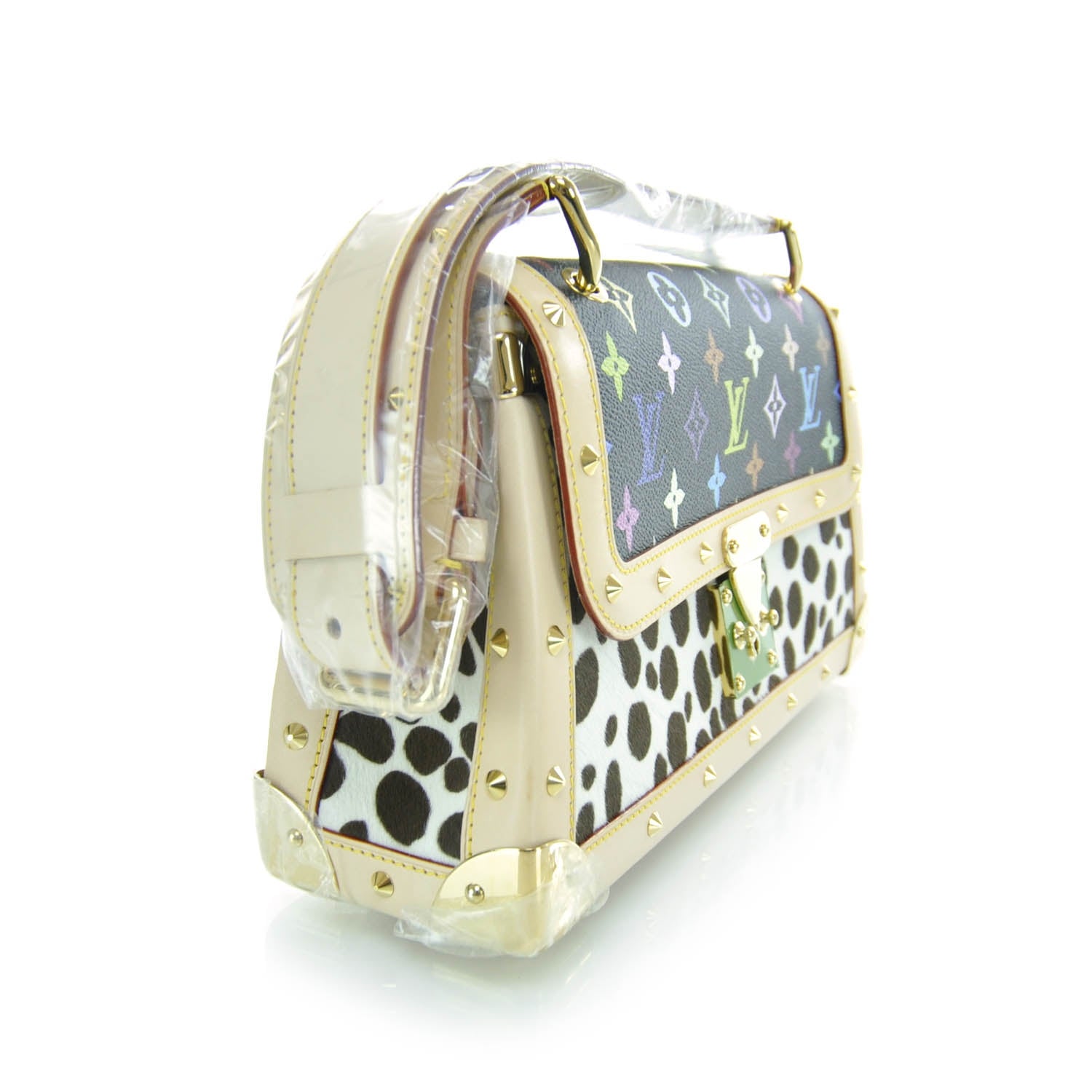 Louis Vuitton Monogram Multicolor Dalmatian Sac Rabat Bag 6 of 11