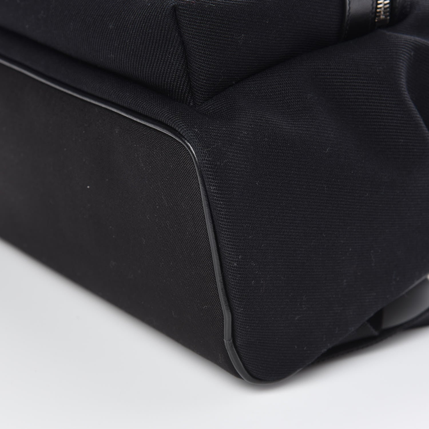 Saint Laurent Canvas Signature Heaven Embroidered Mini City Backpack Black 6 of 9