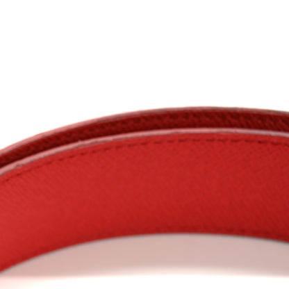 Louis Vuitton Calfskin Monogram 30mm LV Initiales Reversible Belt 85 34 Red 13 of 13