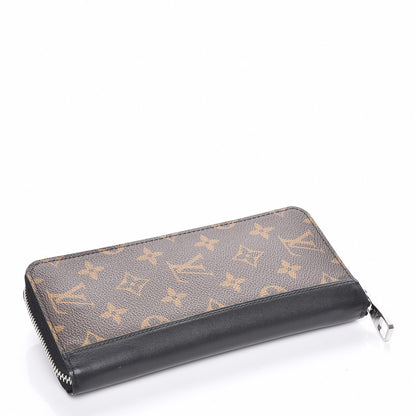 Louis Vuitton Monogram Macassar Vertical Zippy Wallet 3 of 7