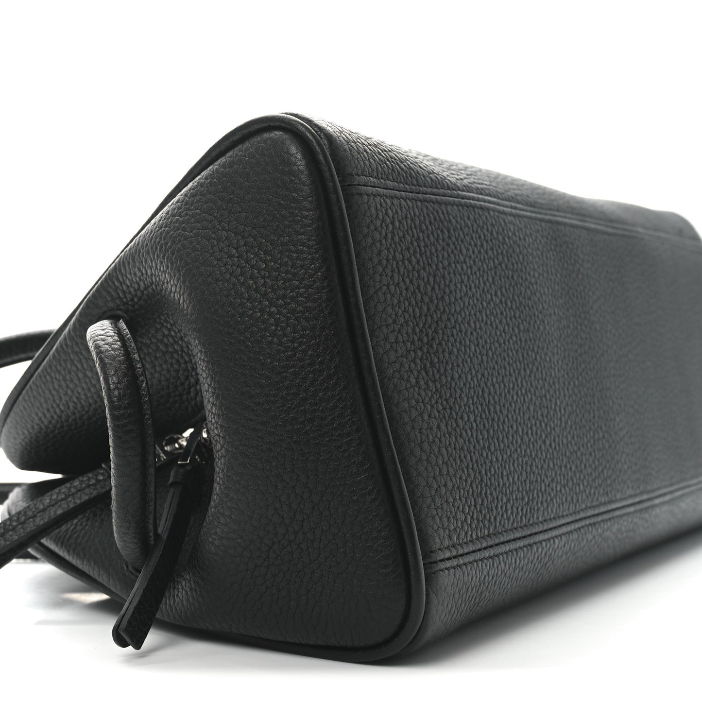 Grained Calfskin The Turismo Soft Bowling Black