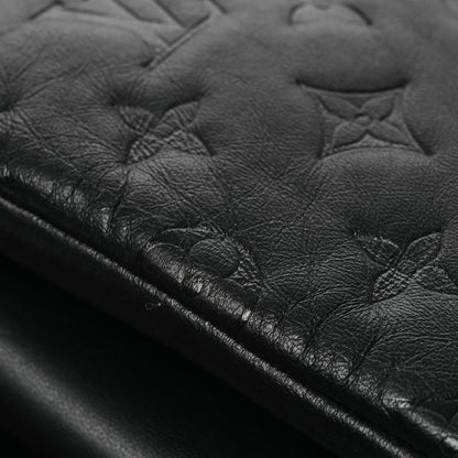 Louis Vuitton Lambskin Embossed Monogram Coussin PM Black 12 of 12