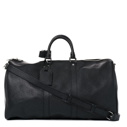 Louis Vuitton Taiga Keepall Bandouliere 45 Black 1 of 11