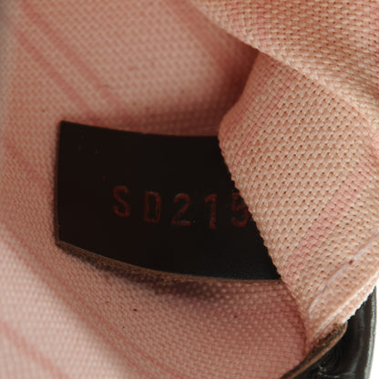 Louis Vuitton Damier Ebene Neo Neverfull MM Rose Ballerine 7 of 7