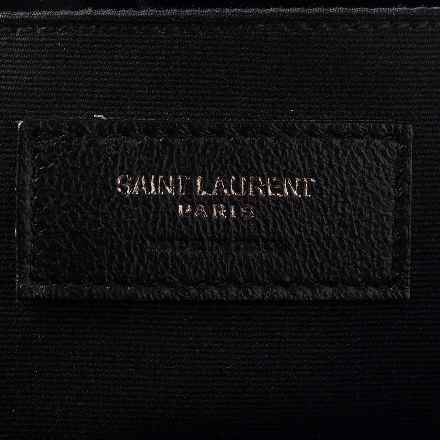 Grained Lambskin Monogram Lou Camera Bag Black