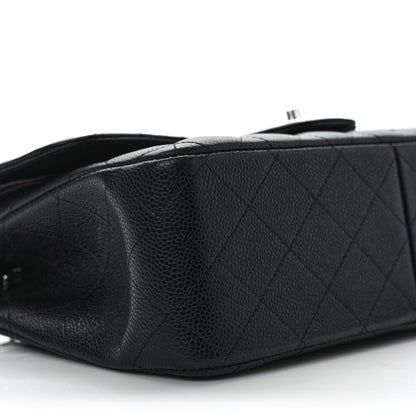 Chanel Caviar Quilted Jumbo Double Flap Black 8 of 11