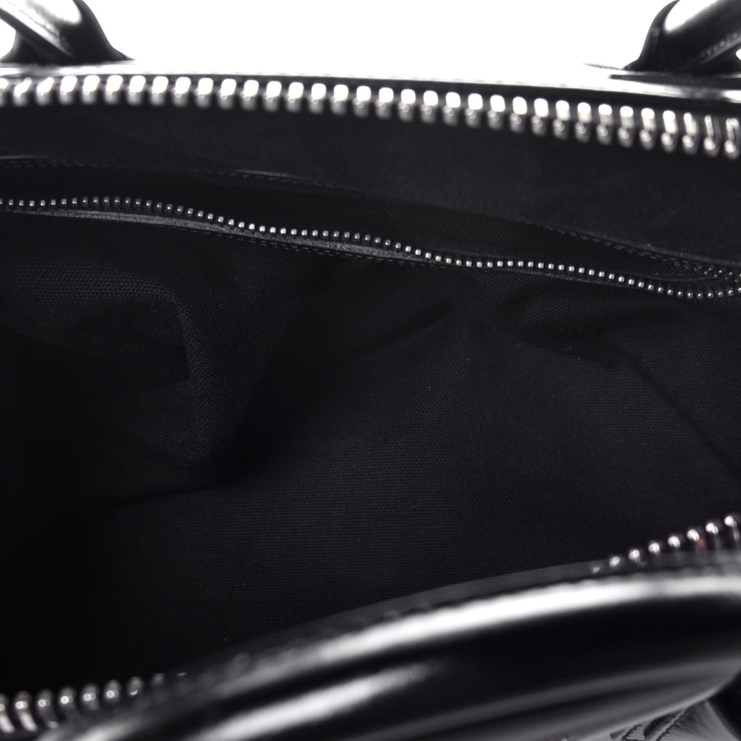 Shiny Lord Calfskin Small Antigona Black