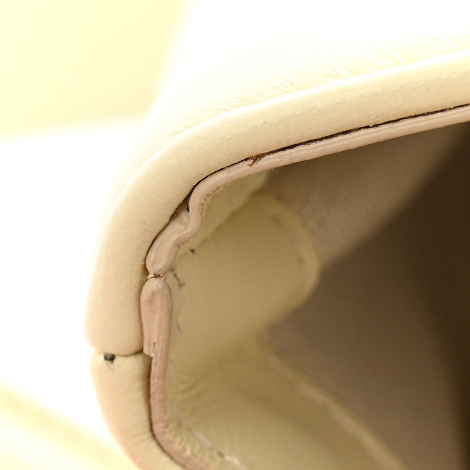 Burberry Lambskin Quilted Small Lola Bag Pale Vanille 11 of 12