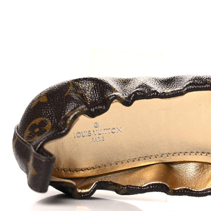 Louis Vuitton Reverse Patent Monogram Flirty Ballerina Flats 41 7 of 8
