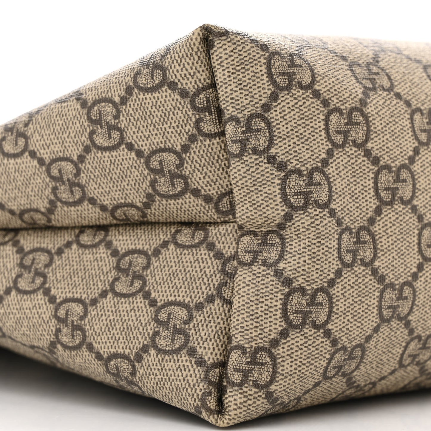 GG Plus Monogram Medium Signature Web Loop Tote Brown