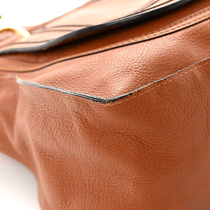 Chloe Calfskin Medium Marcie Satchel Tan 9 of 23