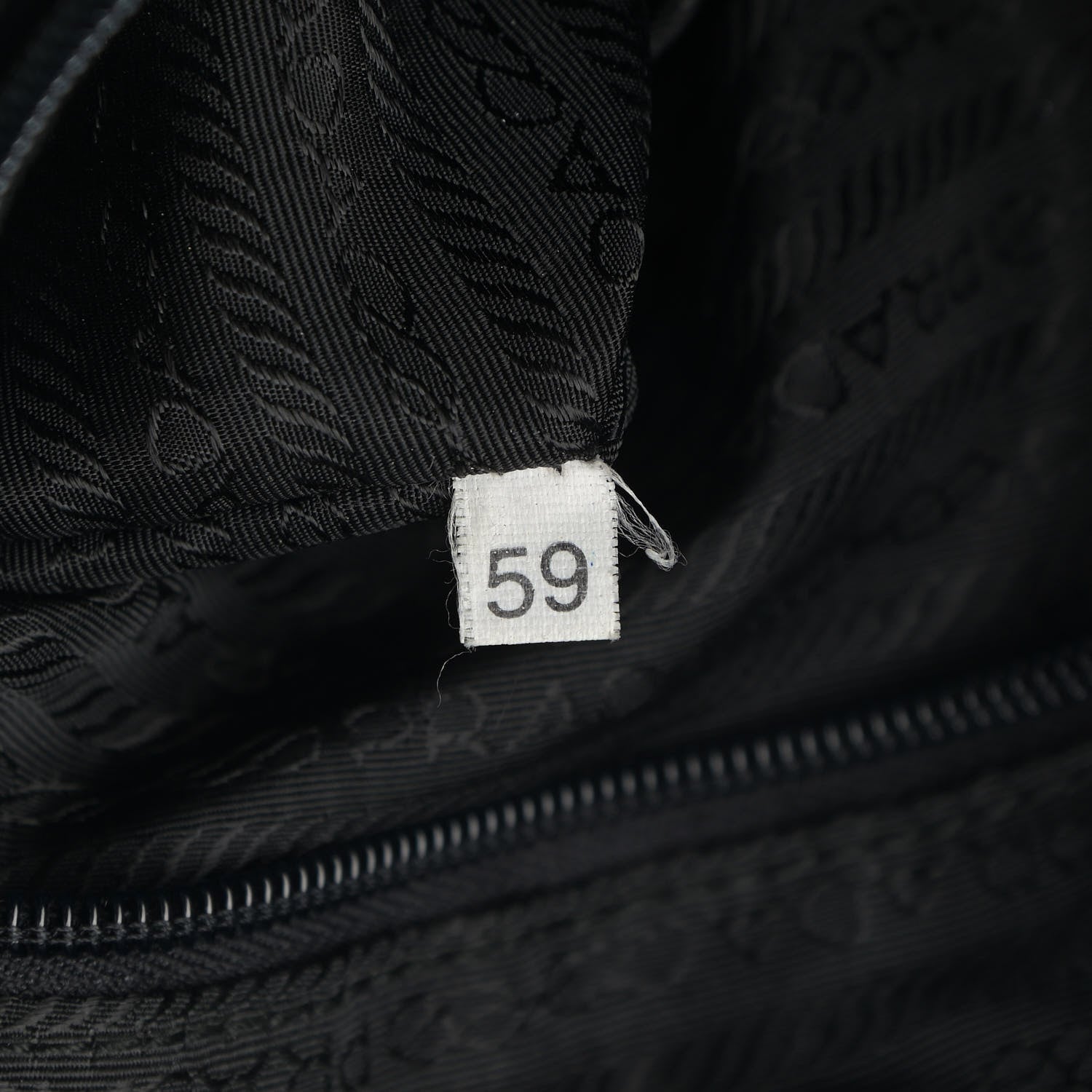 Prada Nylon Vela Medium Backpack Black 7 of 11
