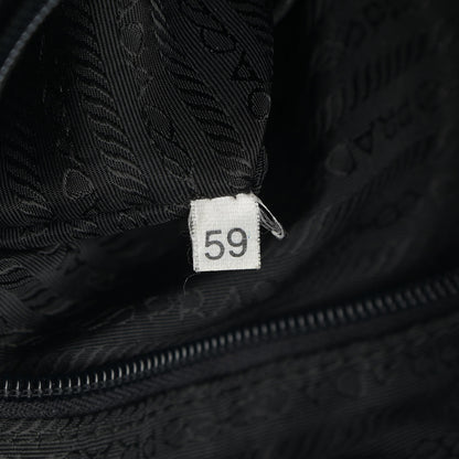 Prada Nylon Vela Medium Backpack Black 7 of 11