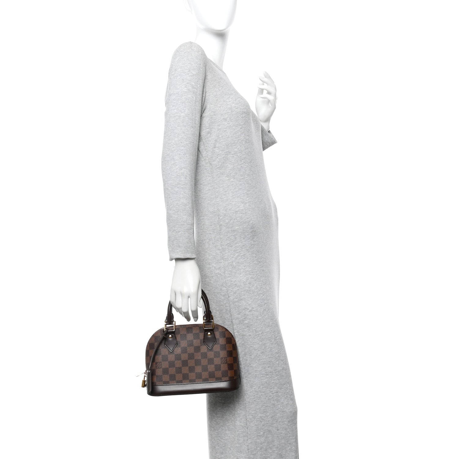Louis Vuitton Damier Ebene Alma BB 2 of 10