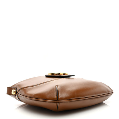 Gucci Boarded Plutone Calfskin Medium Arli Shoulder Bag Nocciola 4 of 10