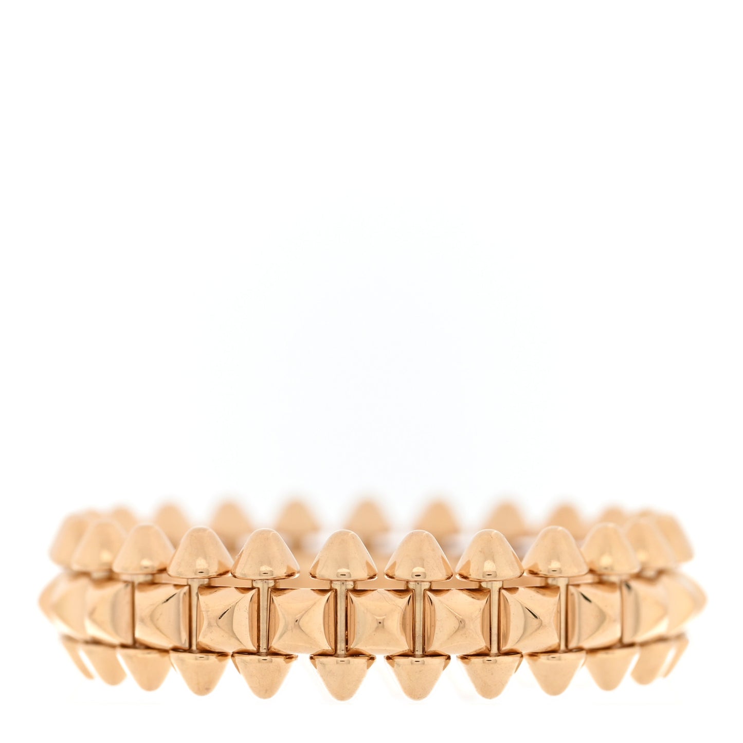 18K Pink Gold SM Clash De Cartier Ring 60 9