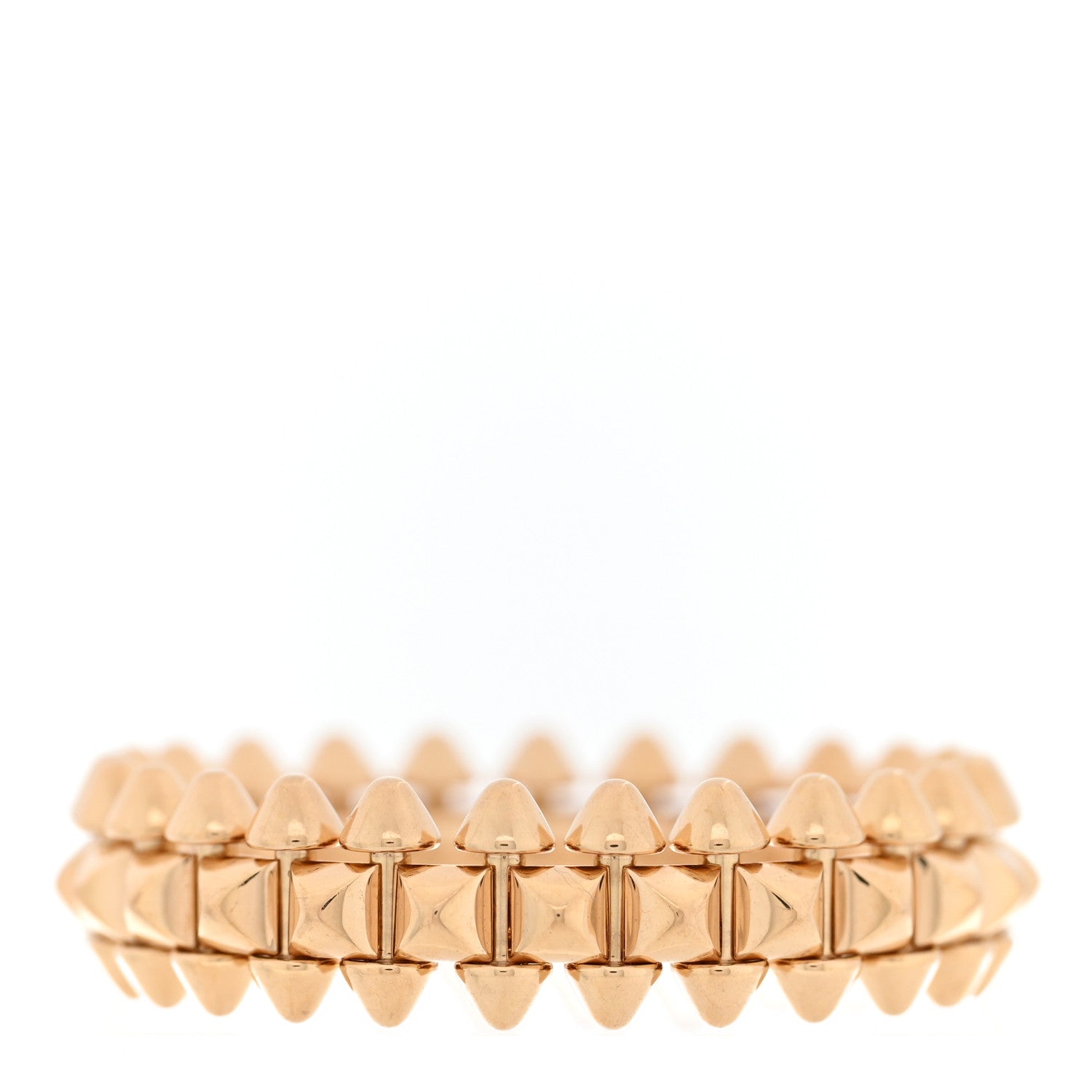 Cartier 18K Pink Gold SM Clash De Cartier Ring 60 9 3 of 5
