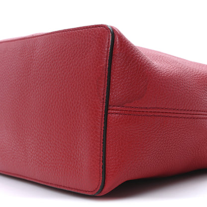 Gucci Pebbled Calfskin Large Soho Hobo Tabasco Red 10 of 10