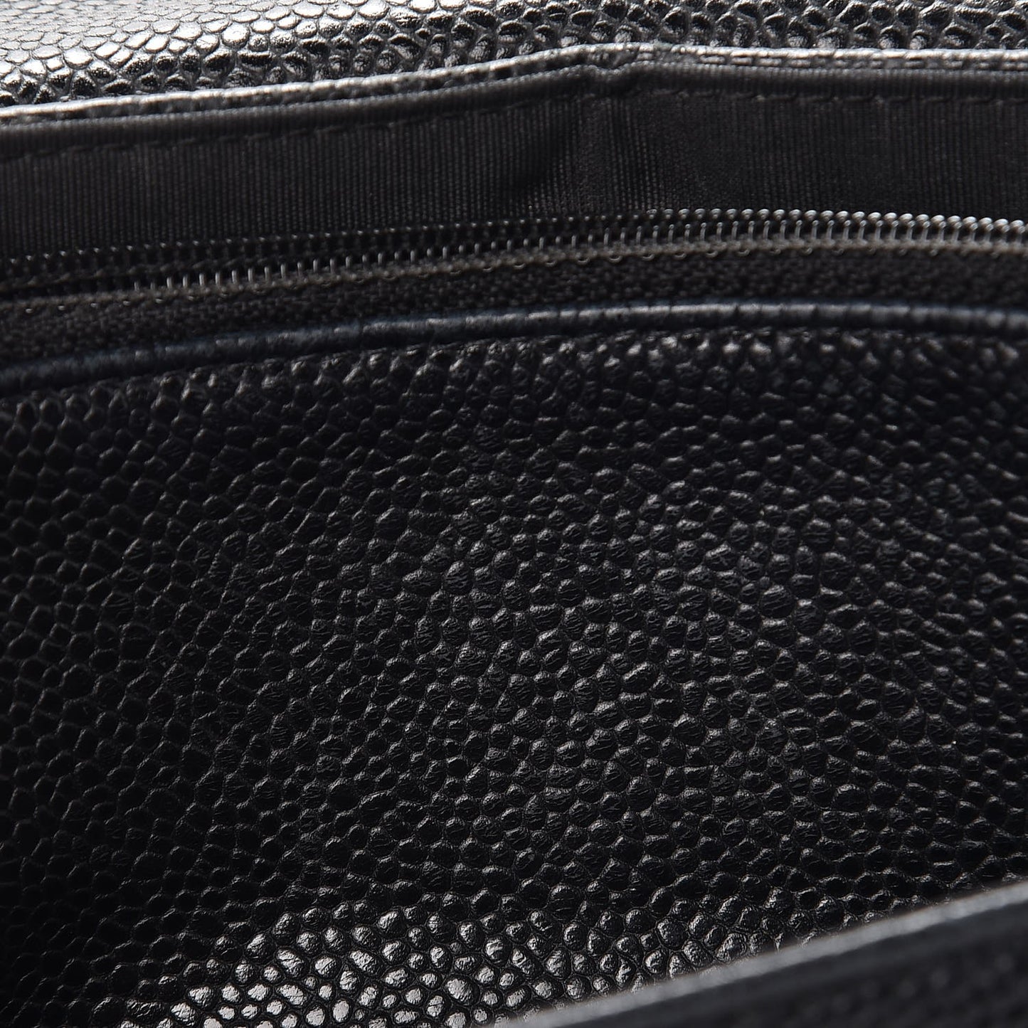 Caviar Half Moon Wallet On Chain WOC Black