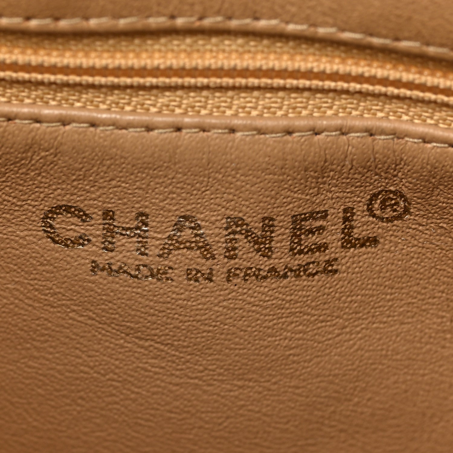 Chanel Caviar Quilted Medallion Tote Dark Beige 5 of 8