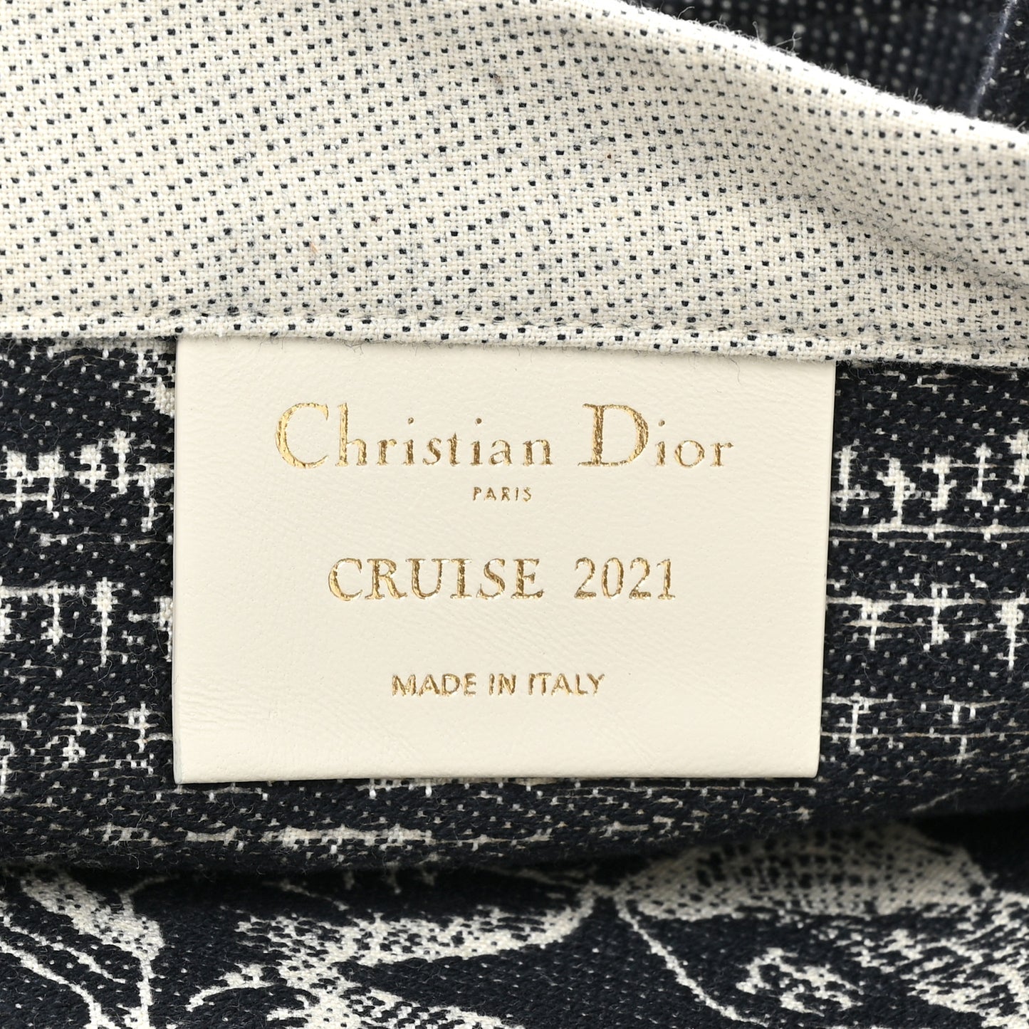 Canvas Print Cruise Tote Black White