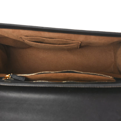 Gucci GG Supreme Monogram Calfskin Medium Padlock Shoulder Bag Beige Black Cuir 5 of 9