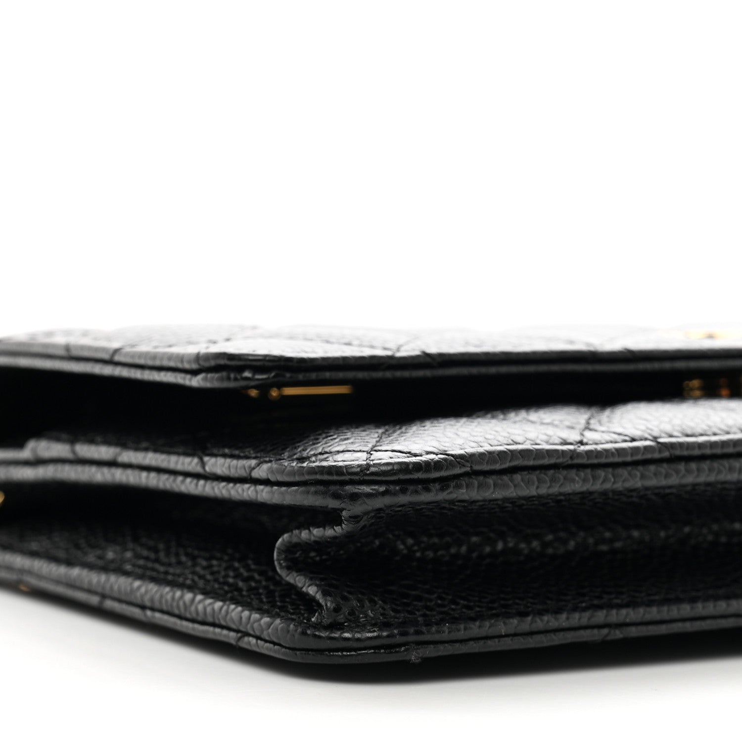 Chanel Caviar Quilted Wallet on Chain WOC Black 10 of 11