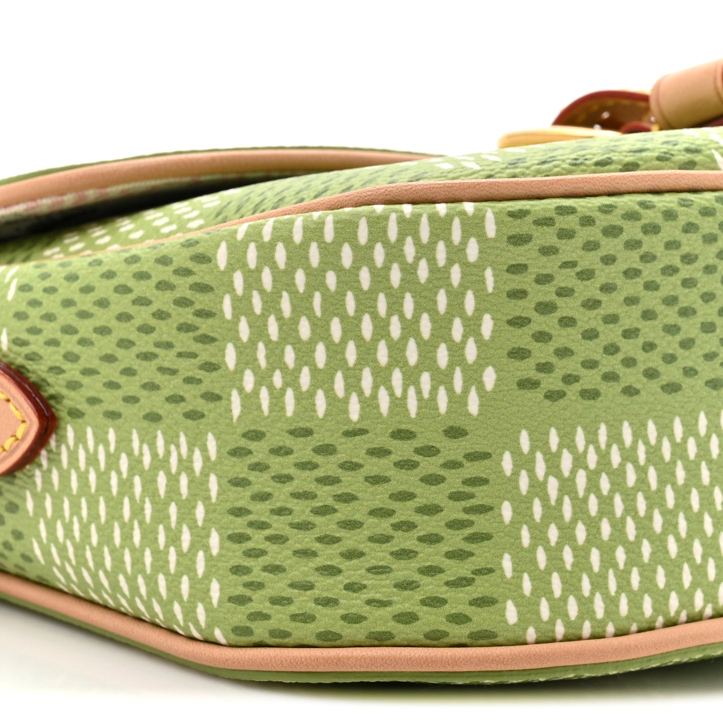 Damier Golf Montsouris Messenger PM  Green