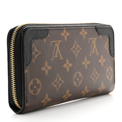 Louis Vuitton Monogram Zippy Retiro Wallet Black 3 of 11