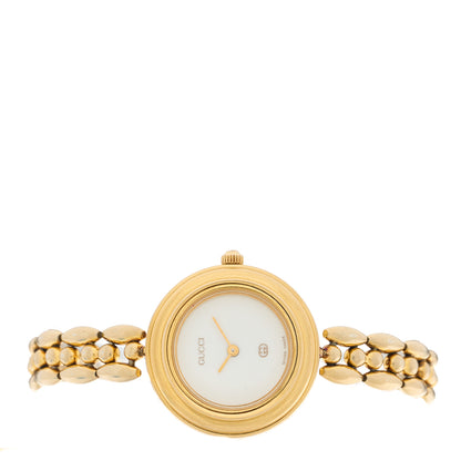 Gucci Stainless Steel 26mm Rice Link Interchangeable Bezel Quartz Watch 2 of 6
