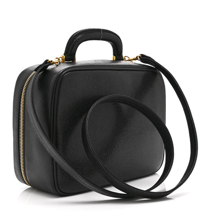 Chanel Caviar Timeless CC Vanity Case Black 3 of 12