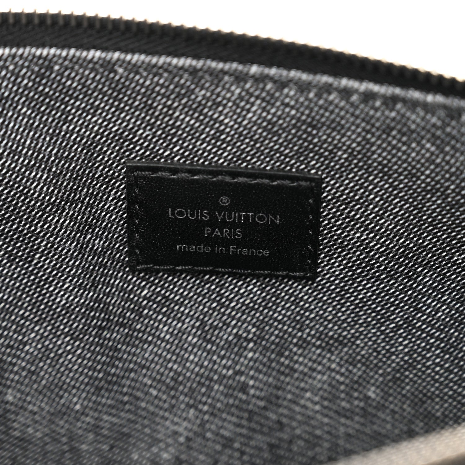 Louis Vuitton Lambskin Embossed Monogram Coussin MM Black Gray 7 of 9