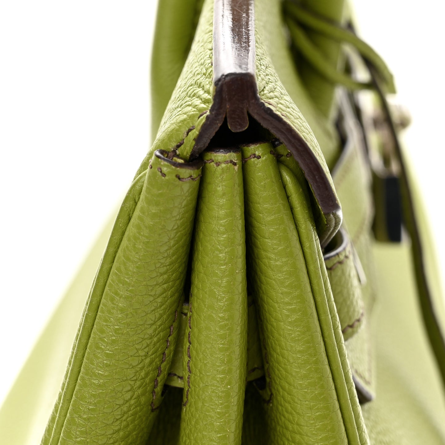 Togo Birkin 35 Vert Anis