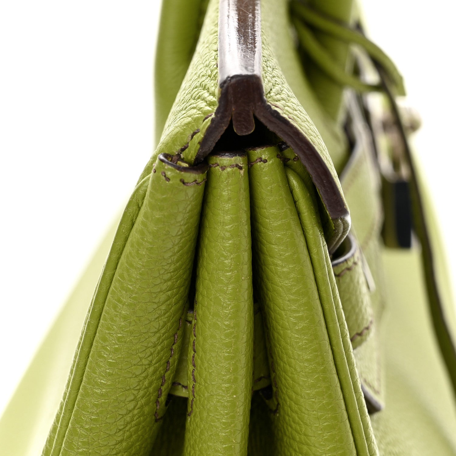 Hermes Togo Birkin 35 Vert Anis 18 of 24