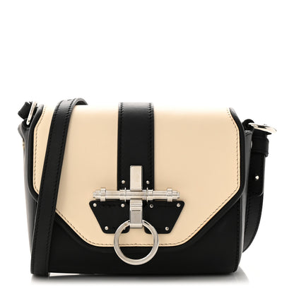 Givenchy Lambskin Obsedia Shoulder Bag Beige Black 1 of 15