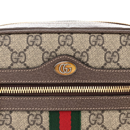Gucci GG Supreme Monogram Web Small Ophidia Belt Bag 85 34 Dark Brown 9 of 11